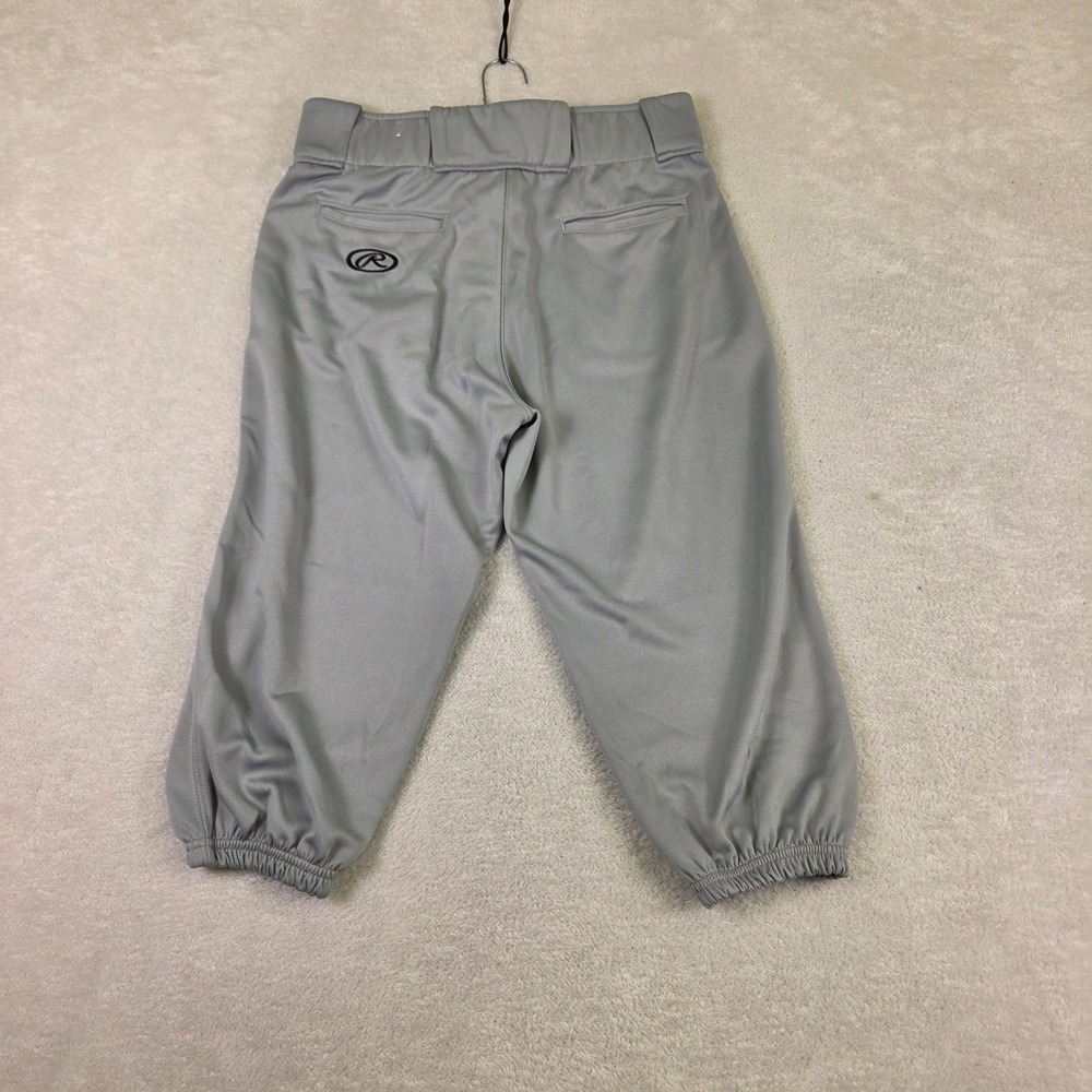 Rawlings Pro-Dri Knickers Baseball Pants Gray Mens Medium AMABP150K - Picture 5 of 7
